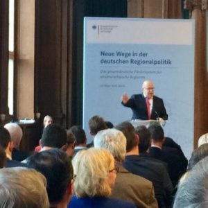 Veranstaltung in Berlin im Bundesministerium für Wirtschaft und Energie mit Peter Altmaier